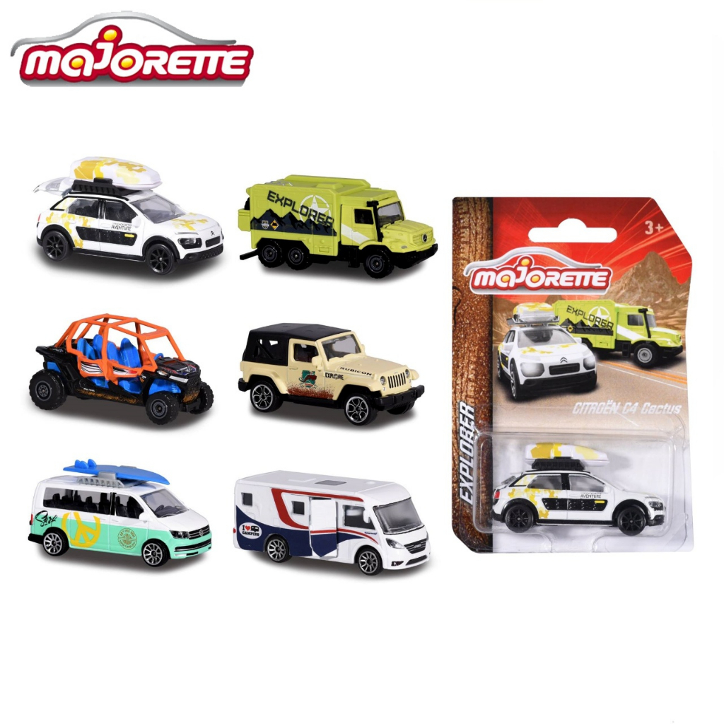 โมเดลรถเหล็ก Majorette ชุด EXPLORER ลิขสิทธิ์แท้100%  โมเดลรถ ของแท้ MJ57601 #