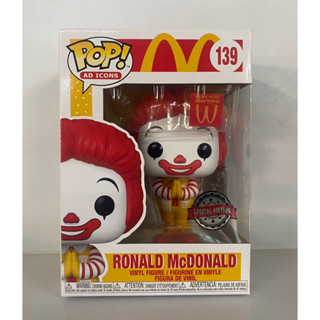 Funko Pop Ronald McDonald McDonald’s Thailand Ad Icons Exclusive 139