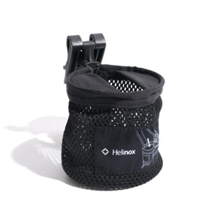 Helinox Cup Holder (Fabric) ที่วางแก้วน้ำ ถุงผ้าตาข่ายและคลิปหนีบ ใช้ยึดติดกับเก้าอี้ Helinox ได้หลายรุ่น ติดตั้งง่าย เบา