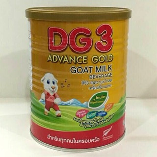 นมแพะ DG ADVANCE GOLD สูตร 3 ขนาด 400 กรัม สำหรับทุกคนในครอบครัว