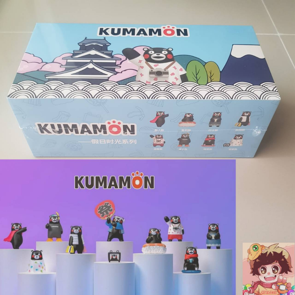 ART TOY KUMAMOTO -  KUMAMON Fantasy Character Blind box Setโมเดลกล่องสุ่มคุมะมง คุมาโมโตะ งานลิขสิทธิ์ของแท้ [ยกชุด]