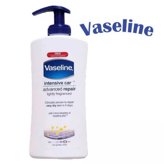 Vaseline intensive care advanced repair วาสลีน โลชั่นบำรุงผิวมี (ปริมาณ 400 มล.) สีขาว