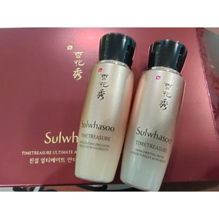 Sulwhasoo Timetreasure Invigorating Water 25ml+emulsion 25ml