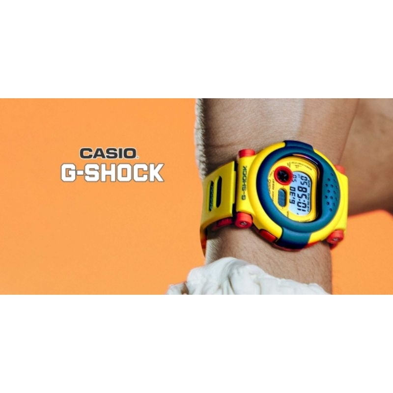 (สินค้าพร้อมส่ง) นาฬิกา​ G-SHOCK รหัส​ G-B001MVE-9DR_LIMITED สีเหลือง รุ่น​ JASON LIMITED EDITION​ ของแท้ป้าย​ KINGPOWER