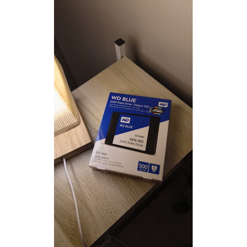 ssd wd blue sata 500gb (ของใหม่ ไม่โดนไฟ)