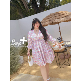 🔥Plussize🔥เดรสคนอ้วน🔥XL 40-46" เอว 36-46" ยาว 38"      2XL 48-52" เอว 44-54" ยาว 39"     3XL 54-60" เอว 50-60" ยาว 40"