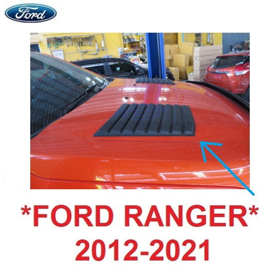 สกู๊ป ครอบช่องระบายลม FORD RANGER 2012 - 2021 ฟอร์ด เรนเจอร์ ครอบ ช่องลม สคู๊ป สคูป scoop จมูก สกูป 