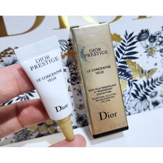 ครีมฟื้นฟูผิวรอบดวงตา แท้💯%Dior Prestige Le Concentre Yeux 3ml. มีฉลากไทย