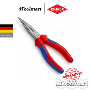 KNIPEX คีมปากแหลม 25 02 160 SB ด้ามยาง