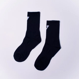VOLT ถุงเท้ากีฬา ถุงเท้าวิ่ง รุ่น TORQUE 001 V TRAINING SOCKS สีดำ TQ-0223 สำหรับออกกำลังกาย ฟิตเนส