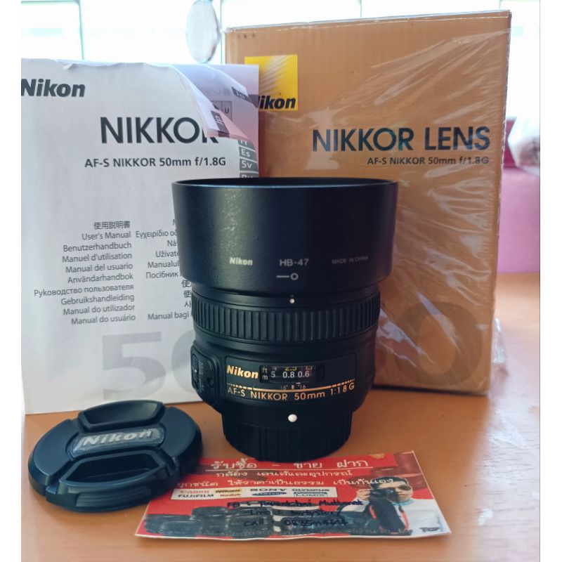 Nikon 50 F1.8G กล้องมือสอง เลนส์มือสอง