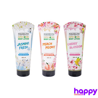 Madelyn Body Lotion ครีมบำรุงผิวกาย ขนาด 200 มล. 🎁โค้ด HAPPYP05 ลด65฿ เมื่อช้อปครบ 500฿📌