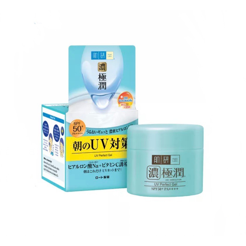 Hada Labo UV Perfect Gel SPF 50+ PA++++ 80g ฮาดะลาโบะ ยูวี เพอร์เฟค เจล เอสพีเอฟ 50+ พีเอ++++ 80 กรัม