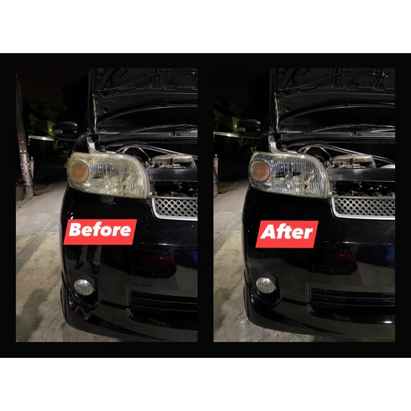 Akira CRYSTAL LIGHT HEADLAMP น้ำยาเคลือบไฟหน้ารถยนต์ thumbnail 4