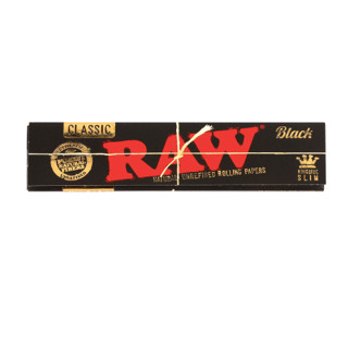 RAW กระดาษล้วน KING SIZE BLACK