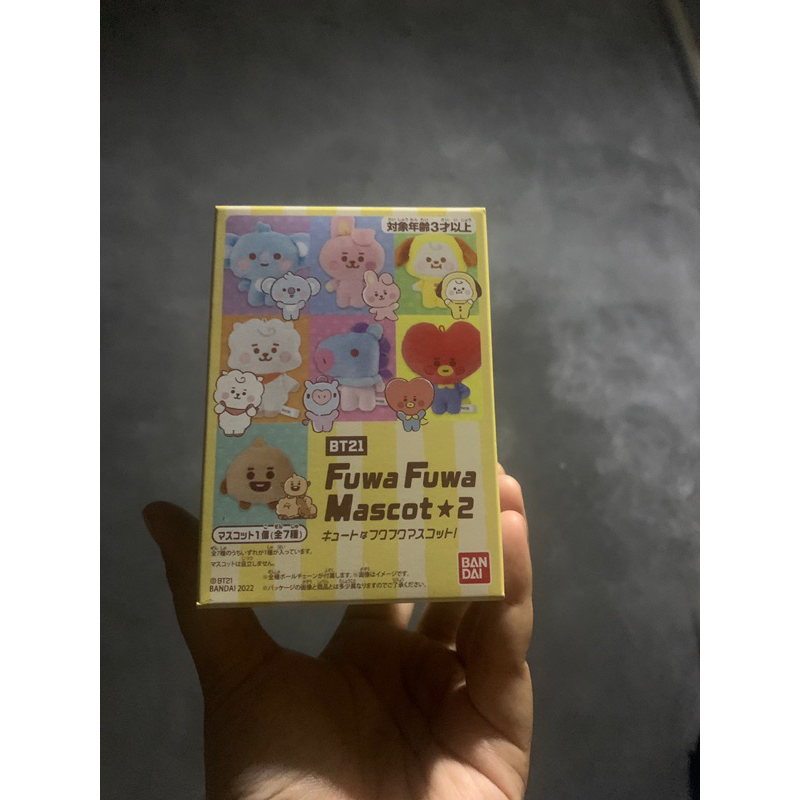 BT21 Fuwa Fuwa Mascot กล่องสุ่มฟุวะ 2