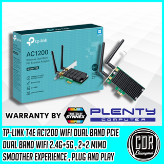 TP-Link Archer T4E AC1200 Wireless Dual Band PCI Express Adapter (รับประกัน LT)