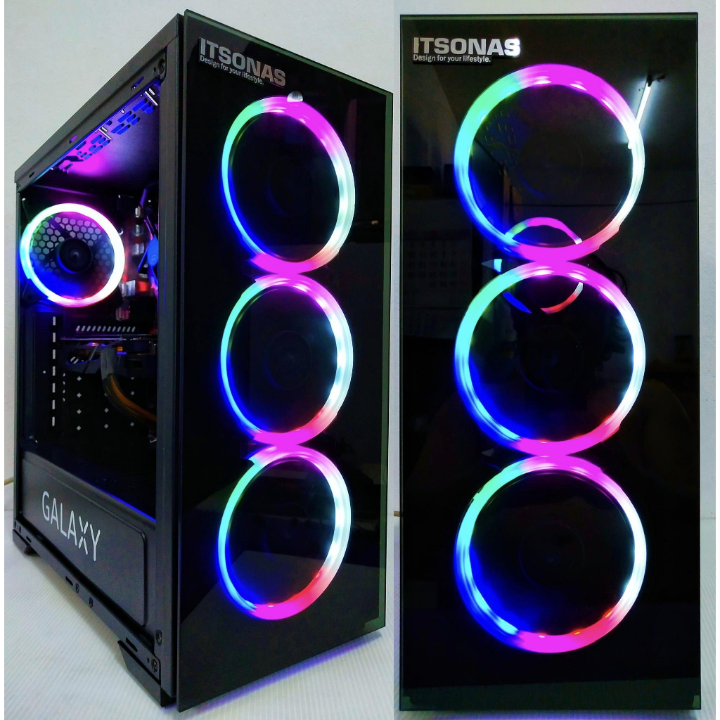 (((โปรฯรวมส่งฟรี)))#คอมพิวเตอร์PCแรงๆ #SET_I5_7400 #RX_580_8G #RAM_16G #SSD_256G