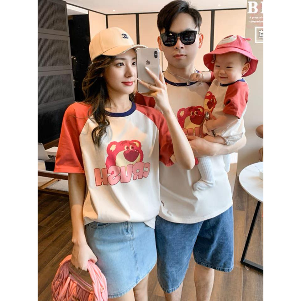 พร้อมส่ง เสื้อครอบครัว เนื้อผ้าดี ผ้านิ่ม ใส่สบาย