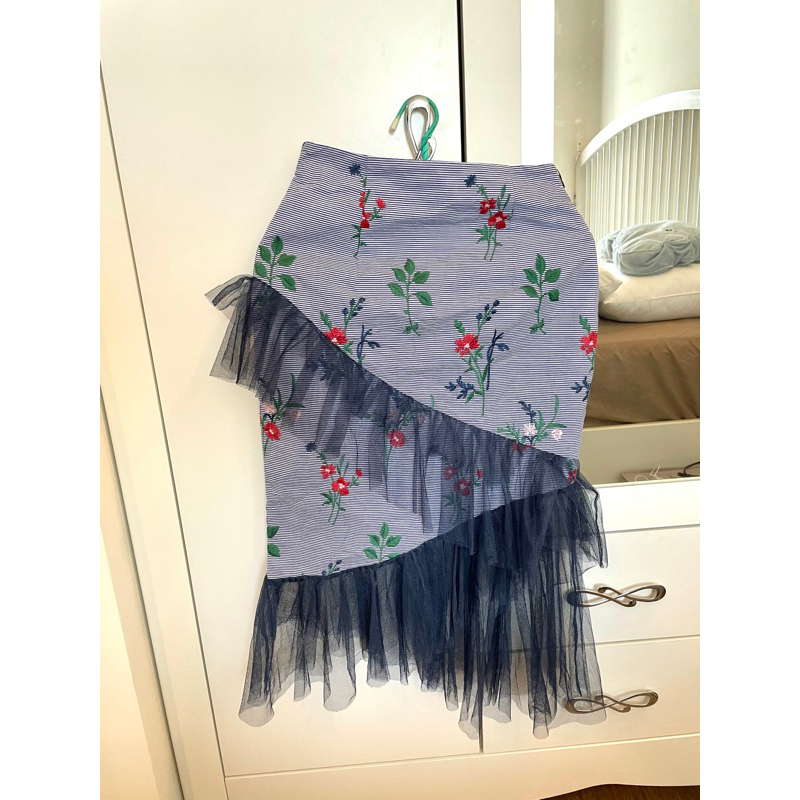 (ส่งต่อ)กระโปรงยาวแบรนด์M2Spop