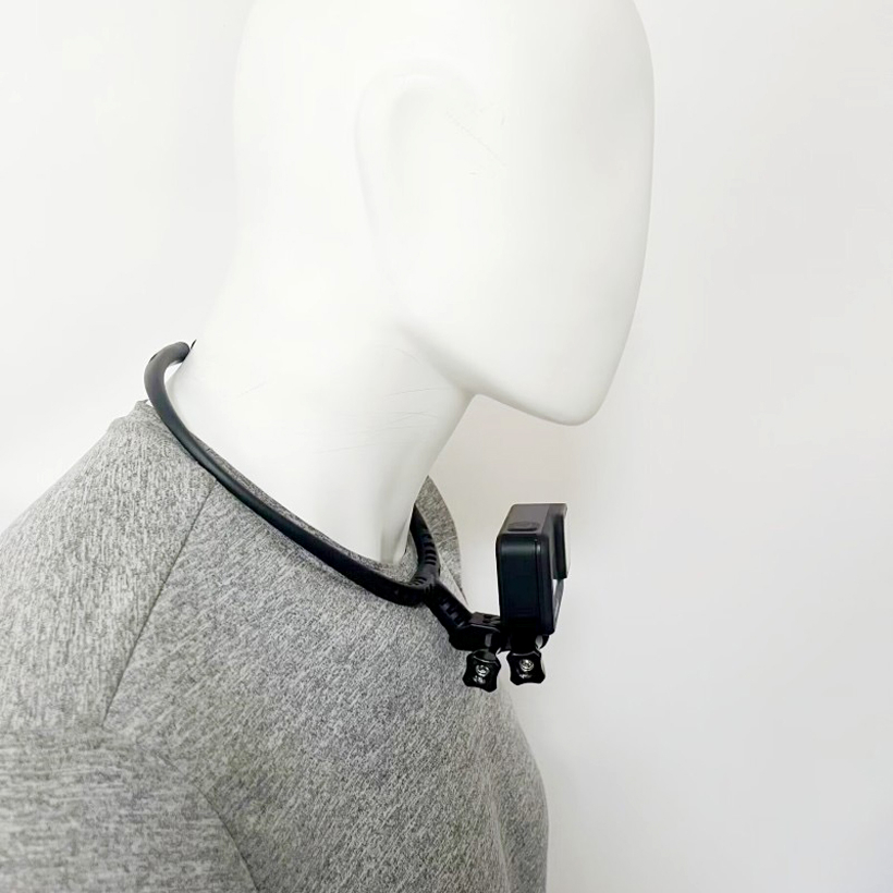 ขายึดคล้องคอ Neck Camera Holder Mount for GoPro Hero 13/12/11/10/9/8/7/6/5/4 และโทรศัพท์ ทุกรุ่น วัสดุABS