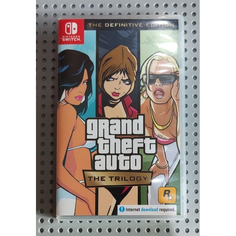 แผ่นเกม NINTENDO SWITCH (มือ2) : (GTA) GRAND THEFT AUTO THE TRILOGY