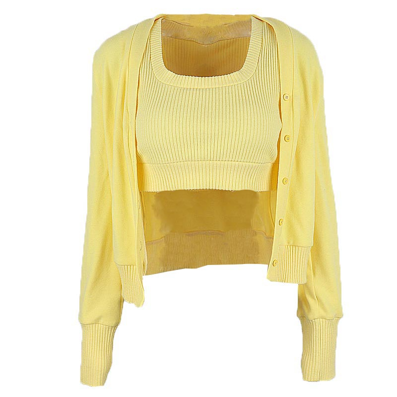 🌈 เสื้อคาร์ดิแกนคอเหลี่ยม(ทรงคล้าย Jenine BP)