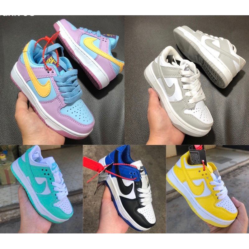 รองเท้าผ้าใบเด็ก SB dunk Low panda รองเท้าเด็กน้อยน่ารักมาก มี25-36 สินค้าพร้อมส่ง รองเท้าไนกี้ รองเท้าผ้าใบเด็ก
