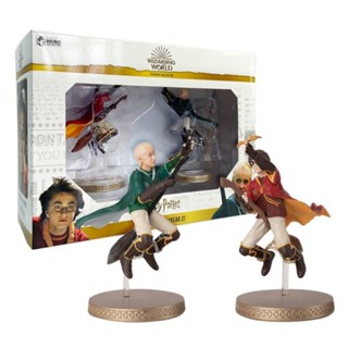 Harry Potter Figure: Harry &amp; Draco Quidditch [พร้อมส่ง]