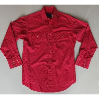 เสื้อเชิ๊ตแขนยาวดุมมุก Wrangler Size L (I2722)