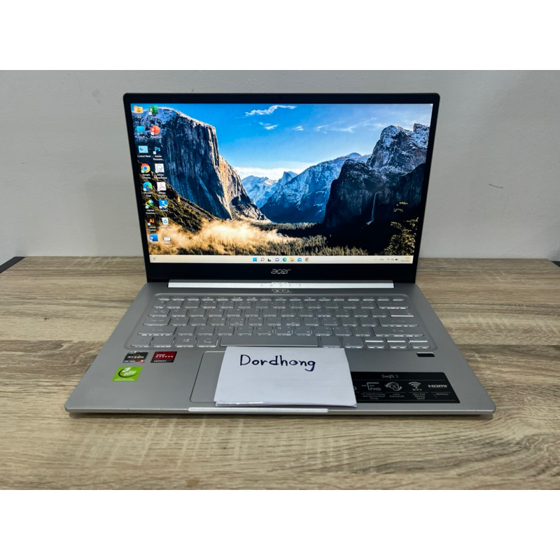 โน๊ตบุ๊ค Acer Swift3 SF314-42-R0ND RYZEN5-4500U