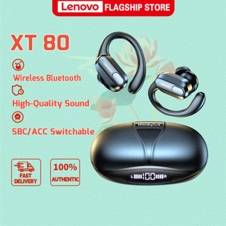 Lenovo XT80Bluetooth Earphones Wireless Headphones Button Control Noise Reduction Waterproof Headset