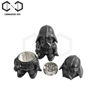 Grinder Darth Vader ที่บด เครื่องบดสมุนไพร The Black Knight Robot Soldier Spice Grinder Herb Grinder เครื่องบดพกพา