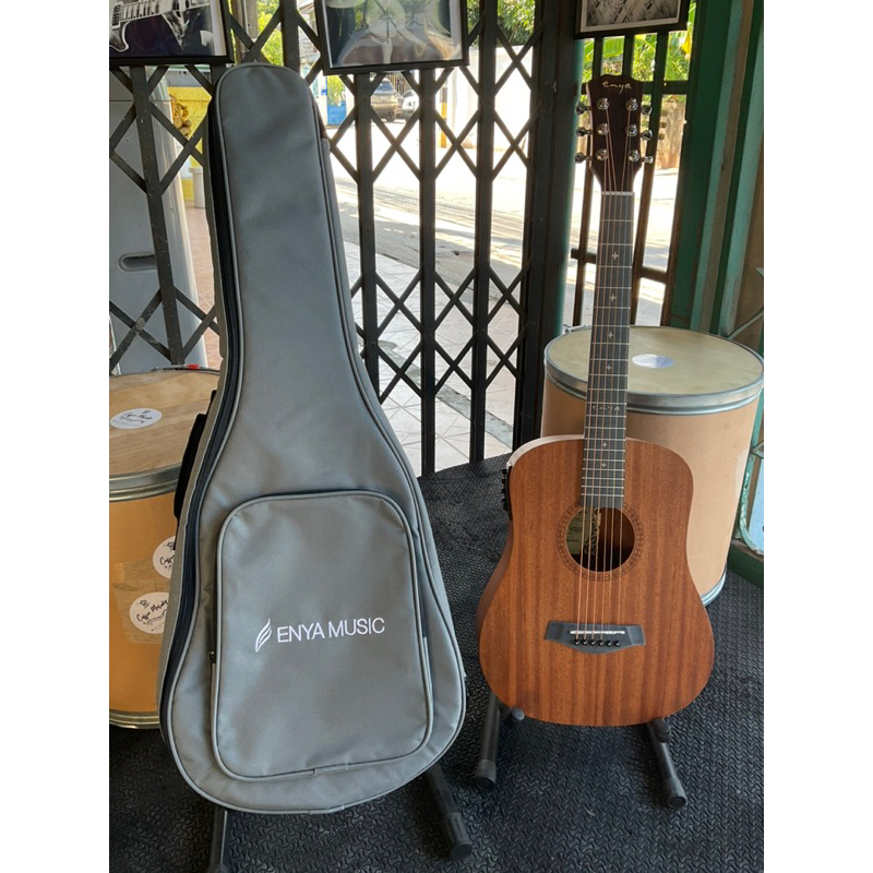 กีต้าร์โปร่ง Enya EB01 mini 34 นิ้ว ไม้มะฮอกกานี