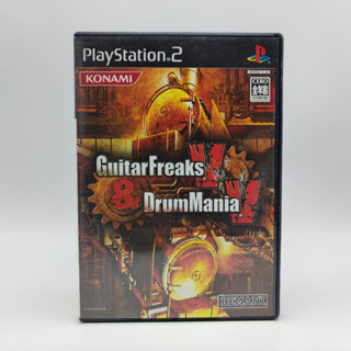 GuitarFreaks V &amp; DrumMania V แผ่นสภาพดี PlayStation 2 PS2 มีกล่องใสสวม เพื่อเก็บสะสมให้