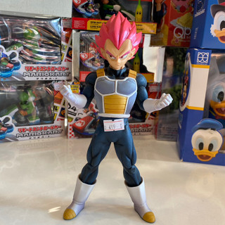 BANPRESTO DRAGON BALL SUPER THE MOVIE CHOKOKU BUYUDEN SUPER SAIYAN GOD VEGETA FIGURE PINK