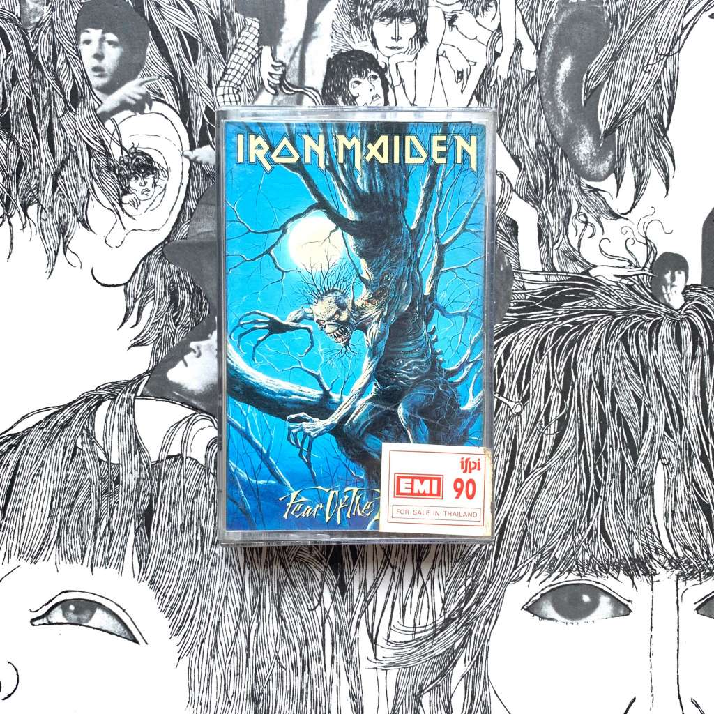 Tape Cassette เทปเพลง  Iron Maiden – Fear Of The Dark (1992) Heavy Metal