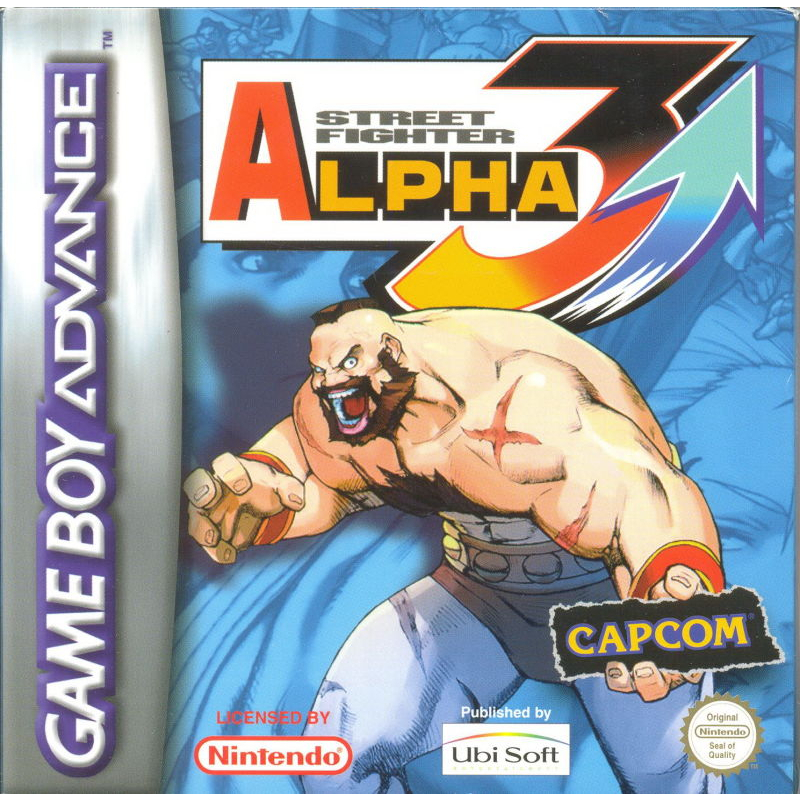 ตลับ GBA Street Fighter Alpha 3 ตลับผลิตใหม่