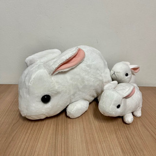 ตุ๊กตากระต่ายสีขาว กระต่ายเหมือนจริง กระต่าย กระต่ายน่ารัก Rabbit stuffed plush toy Rabbit ตุ๊กตาสัตว์เหมือน