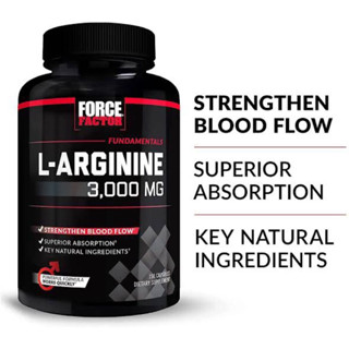 FORCE FACTOR L-ARGININE3,000mg(150capsules)