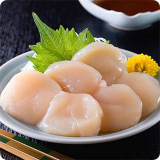 หอยเชลล์ญี่ปุ่น SIZE M 1KG/PC / HOTATE (JAPANESE SCALLOP MEAT)