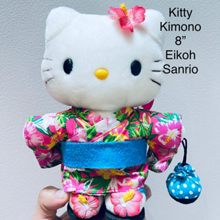 #ตุ๊กตา #เฮลโหล #คิตตี้ #ชุดกิโมโน #แต่งตัว #Eikoh #Sanrio #ลิขสิทธิ์แท้ #8” #Hello #Kitty #หายาก Rare item 2001 #Kimono