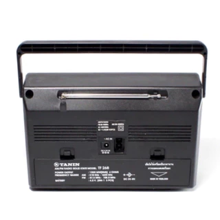 วิทยุธานินทร์ FM / AM รุ่น TF-268 (สีดำ) ฟรีสายไฟเอซี