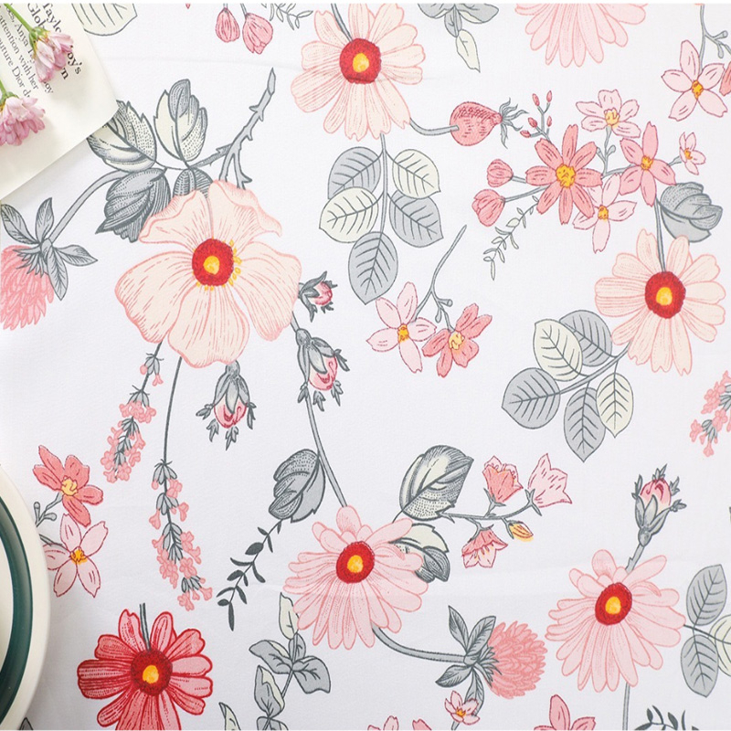 ผ้าคอตตอน 100% ทอทวิล หน้ากว้าง1.6 เมตร พิมพ์ลายผีเสื้อ ตัดขายเป็นเมตร