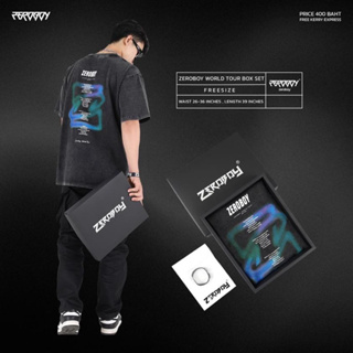 ZEROBOY - WORLD TOUR BOX SET “ เสื้อฟอก ZRB พร้อมกล่อง “