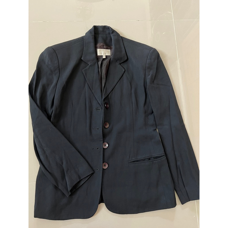 เสื้อสูทดำ แบรนด์ G2000 มือสอง