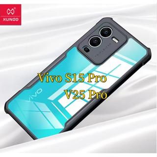 XUNDD Beatle Series เคสกันกระแทก Vivo V25 Pro / Vivo S15 Pro ขอบนิ่ม-ด้านหลังแข็ง ด้านหลัง V25PRO S15PRO