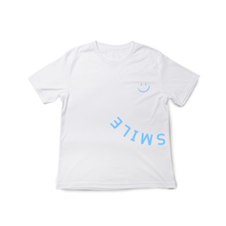 เสื้อคอกลม ใสสบายโคตร ผ้าฝ้าย 100% ลาย Artemis "Smile" | Minimal Tee | 100% Organic Cotton