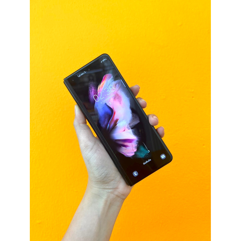 [ส่งไวทันใจ]Samsung Z Fold 3 5G สีดำ 12/256GB Snap 888 (อิมี่: 5451) ( โทรศัพท์มือสอง ศูนย์ไทยแท้ )