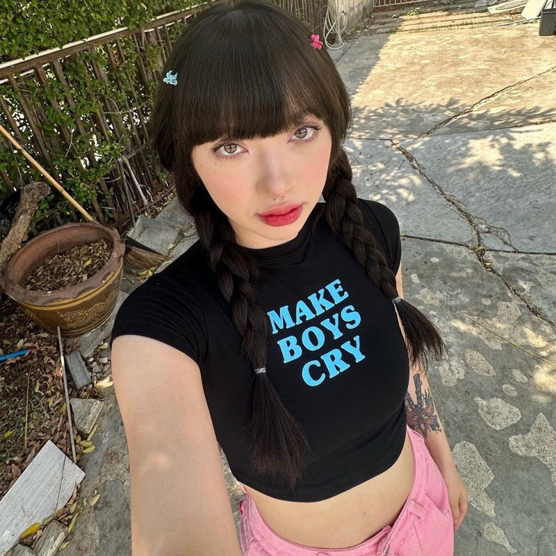 เสื้อครอปมายานา MAYANA BKK Make Boys Cry